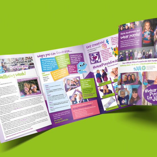 NRAS Wear Purple Guide for JIA Fundraising Guide