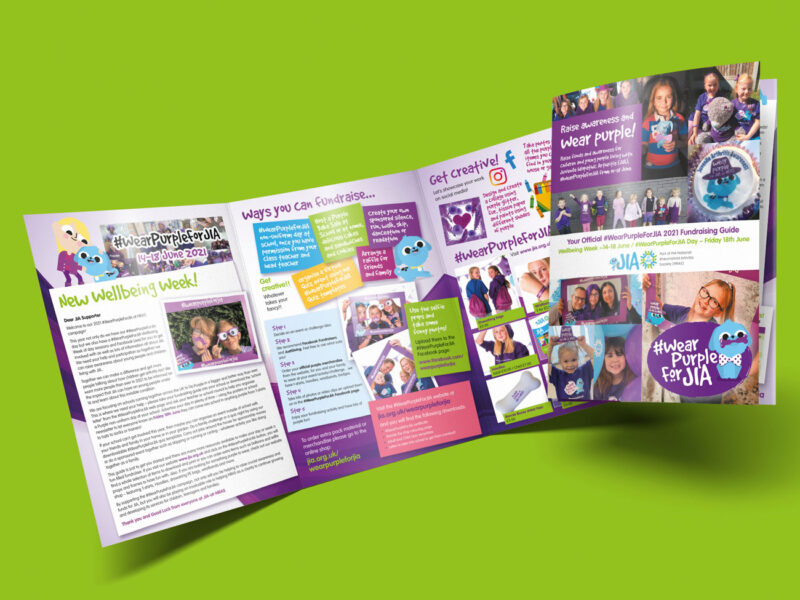 NRAS Wear Purple Guide for JIA Fundraising Guide